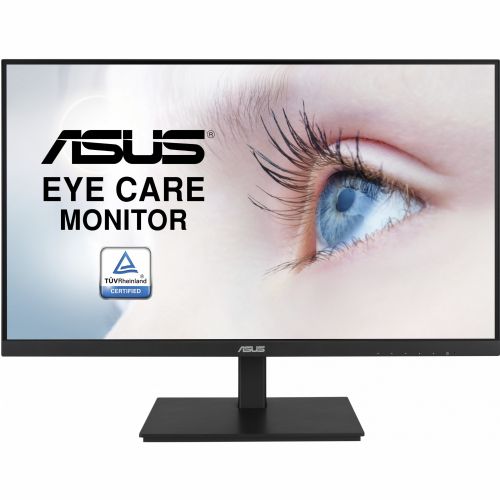 Monitor Asus Eye Care VA24DQSB 60,5 cm (23,8"), 1920 x 1080 FHD, LCD, IPS, 250 cd/m2, 5 ms, crni