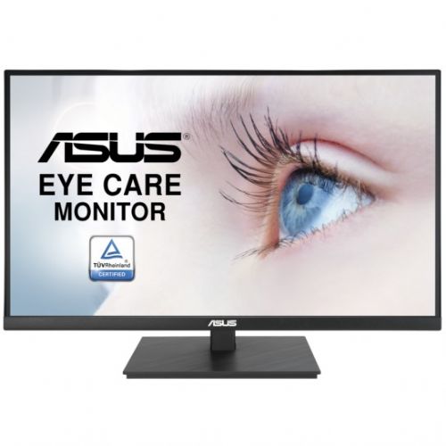 Monitor Asus VA27AQSB, 68,58 cm (27"), 2560x1440 QHD, IPS, 350 cd/m2, 75 Hz, 1 ms, HDMI, DP, črn (90LM06G0-B01170)