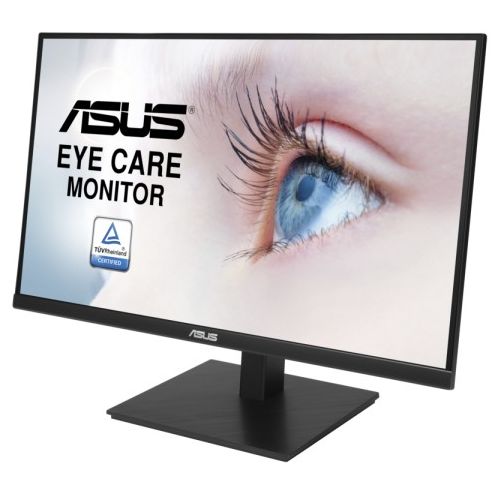 Monitor Asus VA27AQSB, 68,58 cm (27"), 2560x1440 QHD, IPS, 350 cd/m2, 75 Hz, 1 ms, HDMI, DP, črn (90LM06G0-B01170)