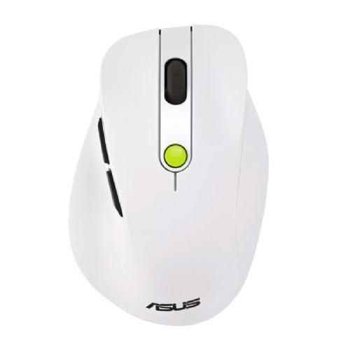 Brezžična Bluetooth optična neonsko zelena miška ASUS MD105