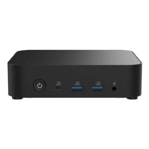 Mini računalnik Asus NUC Gen14 Essential N355, Intel Core N, 8 jeder, DDR5 do 16GB, podpora za 3x 4K zaslone, Wi-Fi 6E, Win11, črna