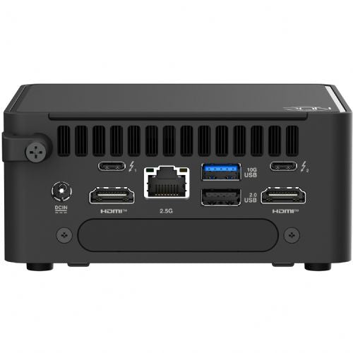 Mini računalnik Asus NUC GEN15 Pro Intel Core Ultra 7 265H, 16 jeder, DDR5 do 96GB, SSD M.2, Wi-Fi 7, črna