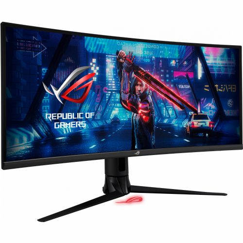 Monitor Asus ROG Strix XG349C 86,7 cm (34,1"), 3440 x 1440, 21:9, IPS, 400cd/m2, 1ms, črna