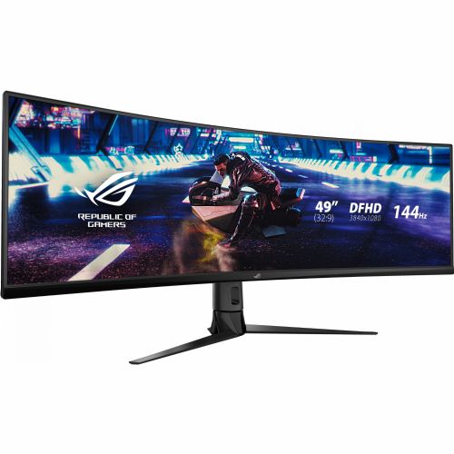 Monitor Asus STRIX XG49VQ 124,49cm (49") 3840x1080, VA, 450 cd/m2, 144Hz, DP, HDMI, HDR400, FreeSync Premium, zvočniki, črna 98116269