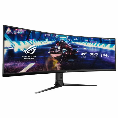 Monitor Asus STRIX XG49VQ 124,49cm (49") 3840x1080, VA, 450 cd/m2, 144Hz, DP, HDMI, HDR400, FreeSync Premium, zvočniki, črna 98116269