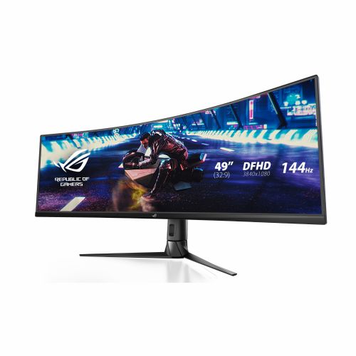 Monitor Asus STRIX XG49VQ 124,49cm (49") 3840x1080, VA, 450 cd/m2, 144Hz, DP, HDMI, HDR400, FreeSync Premium, zvočniki, črna 98116269