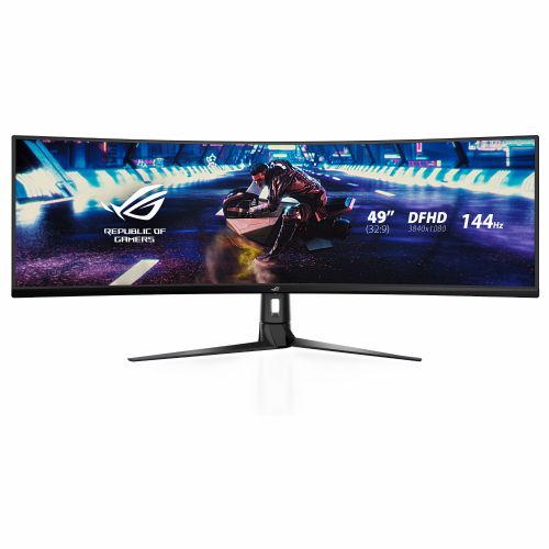 Monitor Asus STRIX XG49VQ 124,49cm (49") 3840x1080, VA, 450 cd/m2, 144Hz, DP, HDMI, HDR400, FreeSync Premium, zvočniki, črna 98116269