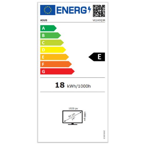 Monitor ASUS TUF VG249Q3R 60,45cm (23,8") FHD IPS 180Hz DP/HDMI FreeSync zvočniki gaming