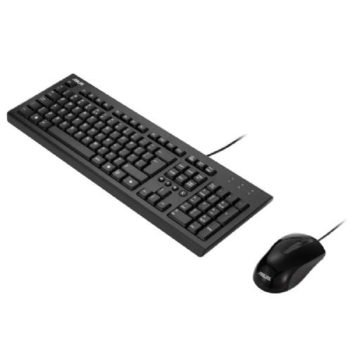 ASUS U2000 USB Copilot žična črna slovenska tipkovnica + miška