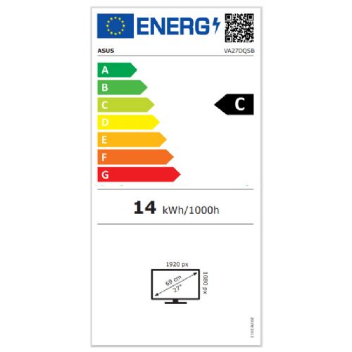 Monitor ASUS VA27DQSB 68,58cm (27") FHD IPS HDMI/DP/VGA zvočniki
