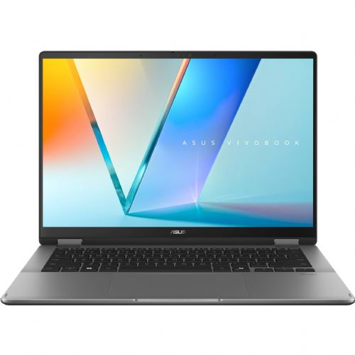 Prenosnik Asus VivoBook 14 Flip, Intel Ultra 7-256V/16 GB/SSD 1 TB NVMe/35,6 cm (14"), FHD+, OLED/DE/Win11Home, siv (TP3407SA-QL010W)