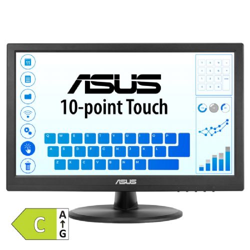 Monitor Asus VT169HE 39,6 cm (15.6") FHD IPS HDMI/USB na dotik informacijski / interaktivni monitor (90LM09V1-B01170)