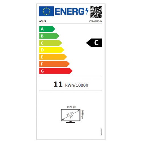 Monitor ASUS VY249HF-W 60,96cm (24") 100Hz FHD IPS HDMI gaming