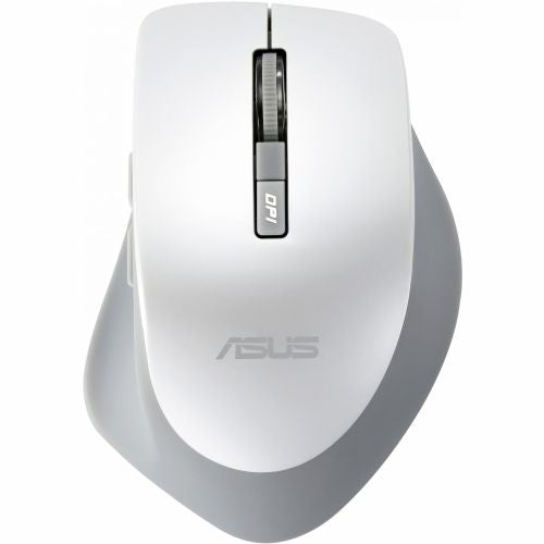 Asus WT425 bežični miš, 1600 DPI, ergonomski dizajn, tiho klikanje, USB prijemnik, bijela boja