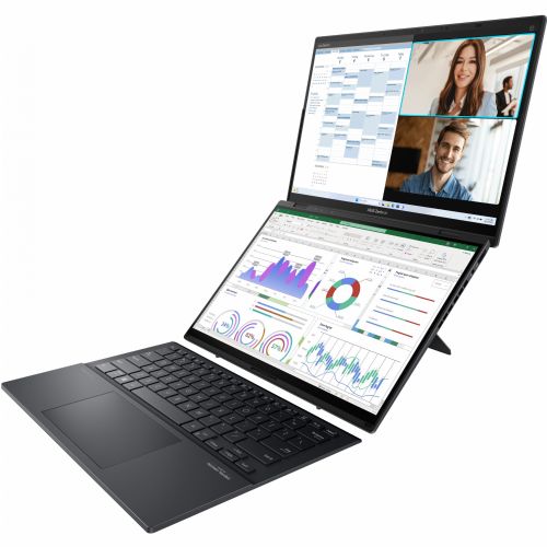Prenosnik Asus Zenbook Duo UX8406MA-QL114W Ultra 5-125H/16GB/SSD 512GB NVMe/35,6 cm (14") WUXGA OLED 550niti/DE/Win11Home