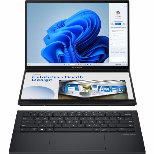 Prenosnik Asus Zenbook Duo UX8406MA-QL114W Ultra 5-125H/16GB/SSD 512GB NVMe/35,6 cm (14") WUXGA OLED 550niti/DE/Win11Home