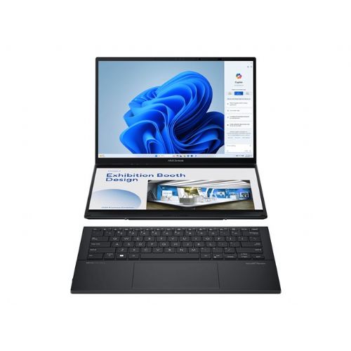 Asus Zenbook Duo UX8406CA-PZ005W prijenosno računalo Intel Ultra 9-285H/32GB/2TB NVMe SSD/35,56 cm (14") OLED WQXGA+/Intel Arc/Win11Home, sivo