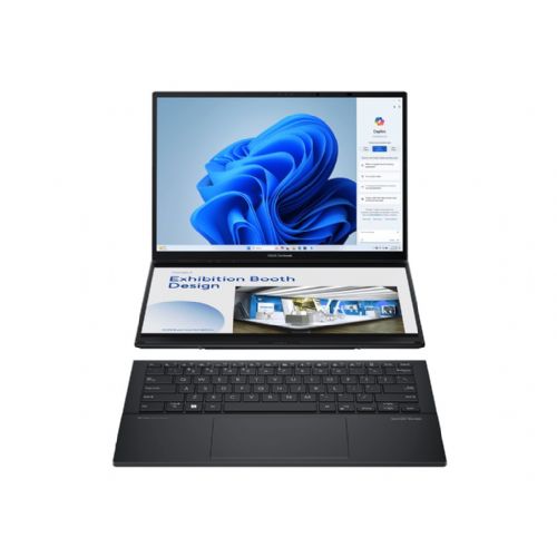 Asus Zenbook Duo UX8406CA-PZ005W prijenosno računalo Intel Ultra 9-285H/32GB/2TB NVMe SSD/35,56 cm (14") OLED WQXGA+/Intel Arc/Win11Home, sivo