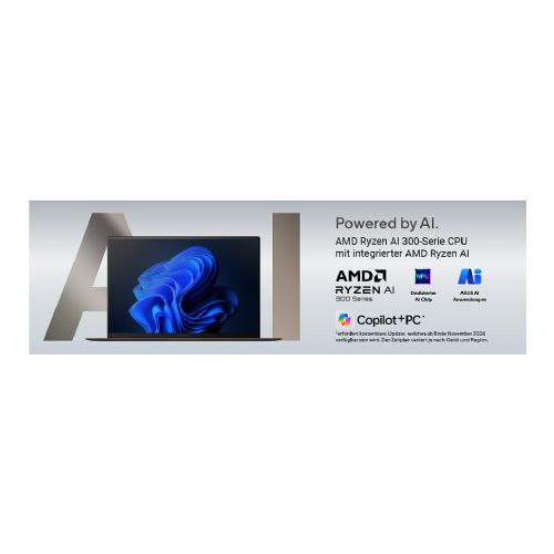 Prenosnik Asus Zenbook S 16 UM5606WA-RK160X AMD Ryzen AI 9-370HX/32GB/SSD 1TB NVMe/40,6 cm (16") 3K OLED 500niti/Win11Pro