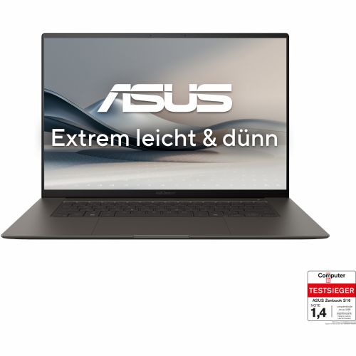 Asus ZenBook S 16 UM5606WA-RK333W AMD Ryzen AI 9-370HX/32GB/1TB NVMe SSD/40,6 cm (16") WQXGA+ OLED 500 nits/DE/Win11Home prijenosno računalo