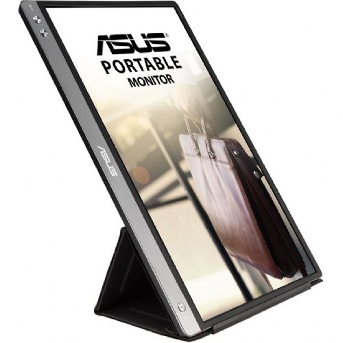 Preuzmite monitor Asus ZenScreen MB14AC 35,6 cm (14"), 1920 x 1080 FHD, 16:9, IPS, 250 cd/m2, 5 ms, crni