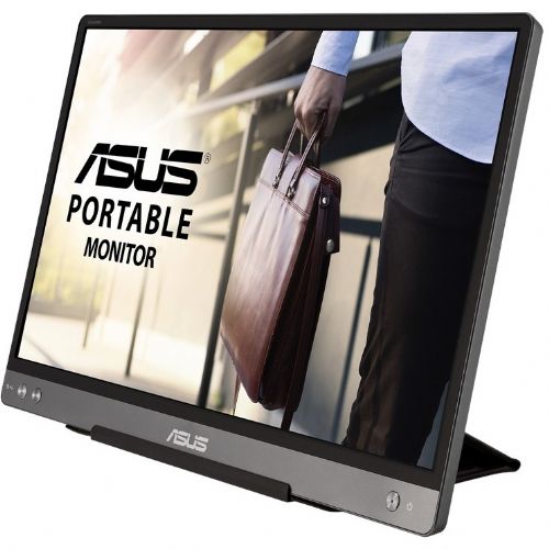 Preuzmite monitor Asus ZenScreen MB14AC 35,6 cm (14"), 1920 x 1080 FHD, 16:9, IPS, 250 cd/m2, 5 ms, crni