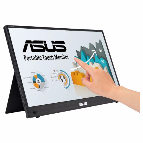 Asus ZenScreen MB16AMTR prijenosni monitor 39,6 cm (15,6"), 1920 x 1080 FHD, 16:9, IPS, 250cd/m2, 5ms, crni