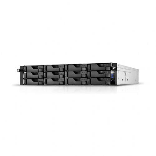 ASUSTOR AS6512RD+Rail NAS z 12 ležišči Intel ATOM C3538 štirijedrni procesor 8 GB DDR4 GbEx2 2,5 GbEx2 PCIe Gen3 by 8 x1 - 4 povezave USB 3.2 Gen 1x4