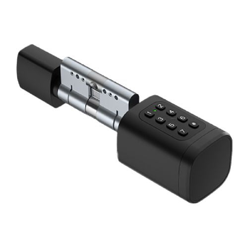 Avatto SDL-V1-B70 70 mm digitalni ključavnični cilinder črne barve