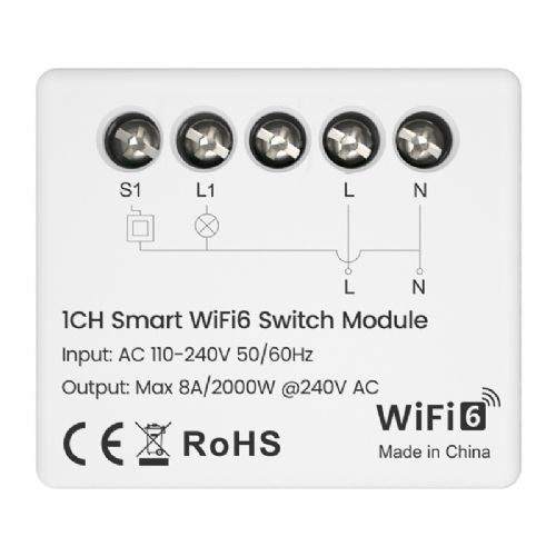 Pametni stikalni modul Avatto WSM20-W1