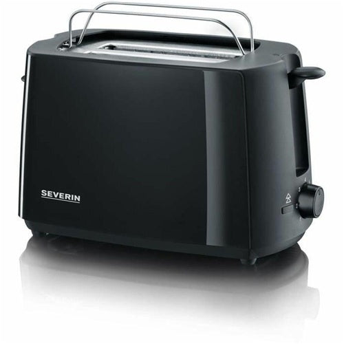 Avtomatski toaster Severin AT 2287, 700 W, za 2 rezini toasta, črna