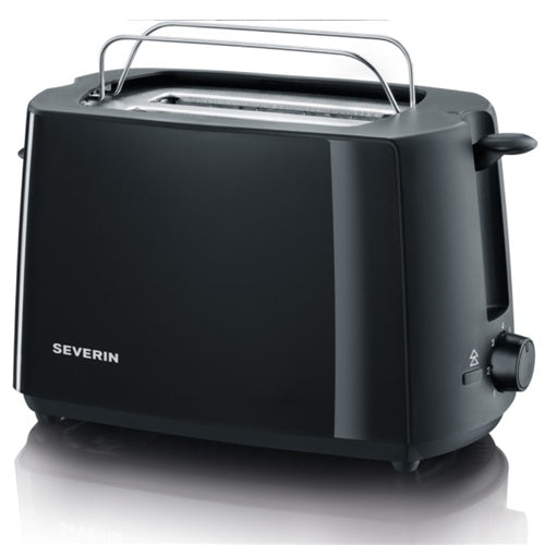 Avtomatski toaster Severin AT 2287, 700 W, za 2 rezini toasta, črna