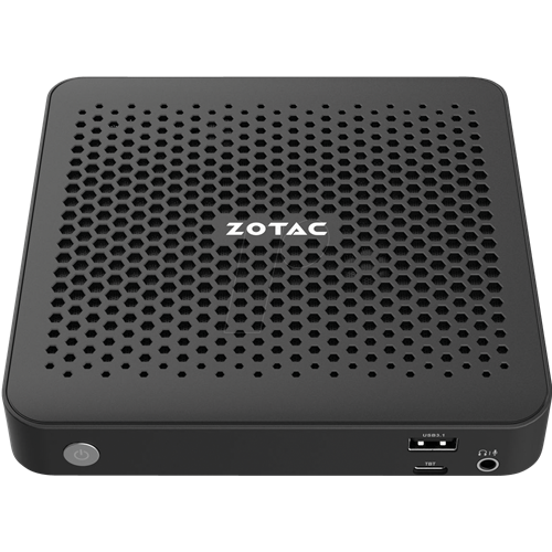 Mini računalnik Zotac ZBOX Edge MI648, brez OS, črna/bela