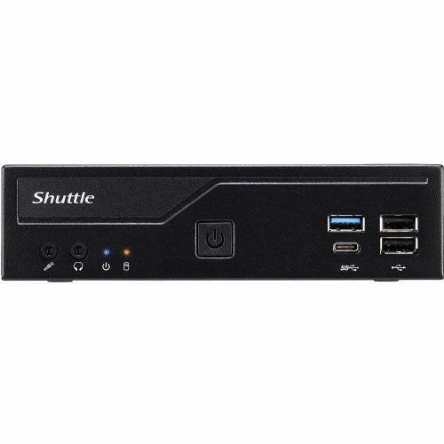 Barebone Shuttle Barebone XPC slim DH610 Črna