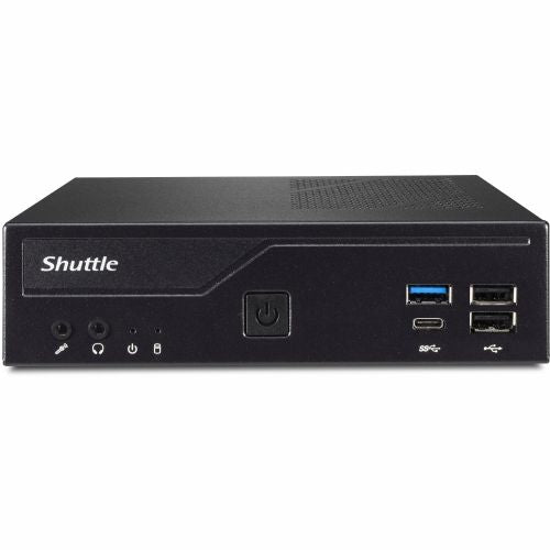 Barebone Shuttle Barebone XPC slim DH610 Črna