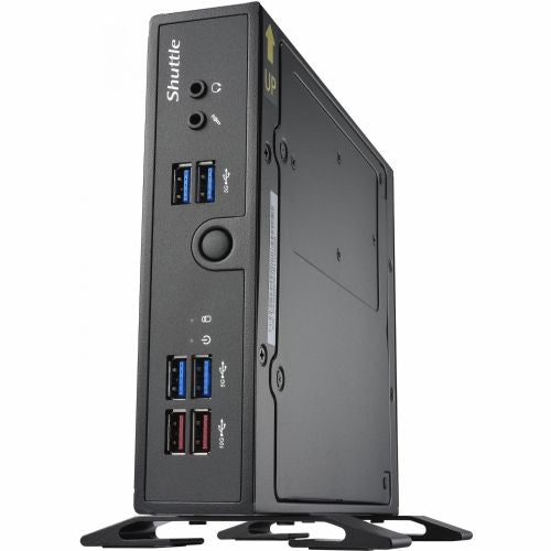 Barebone XPC slim DS50U Intel Celeron 7305 2xSODIMM DDR5 2xM.2 1xSATA 1xHDMI 1xDP 1xVGA Črna