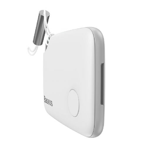 Inteligentni mini Bluetooth lokator Baseus T2, bela