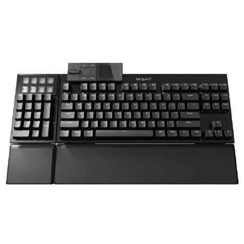 Tipkovnica BE QUIET! Dark Mount Silent Linear UK RGB (BT001UK) mehanska modularna gaming črna