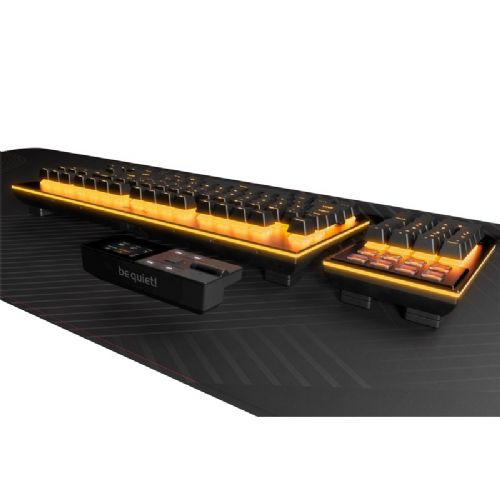 Tipkovnica BE QUIET! Dark Mount Silent Tactile UK RGB (BT002UK) mehanička modularna igraća crna
