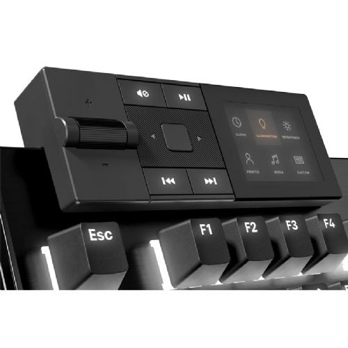 Tipkovnica BE QUIET! Dark Mount Silent Tactile UK RGB (BT002UK) mehanička modularna igraća crna