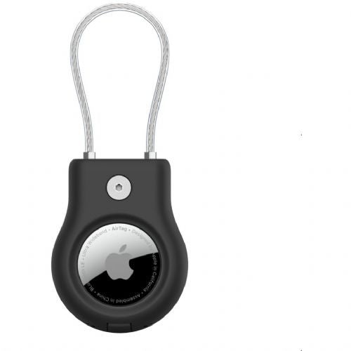 Belkin Apple AirTag sigurnosni držač s žičanom omčom, crni