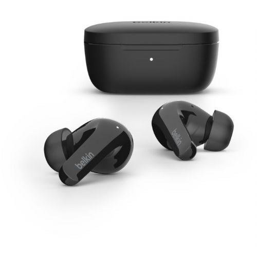 Belkin SOUNDFORM Flow In-Ear slušalke z odpravljanjem hrupa, črne