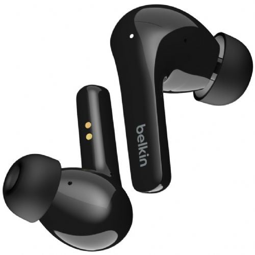 Belkin SOUNDFORM Flow In-Ear slušalke z odpravljanjem hrupa, črne