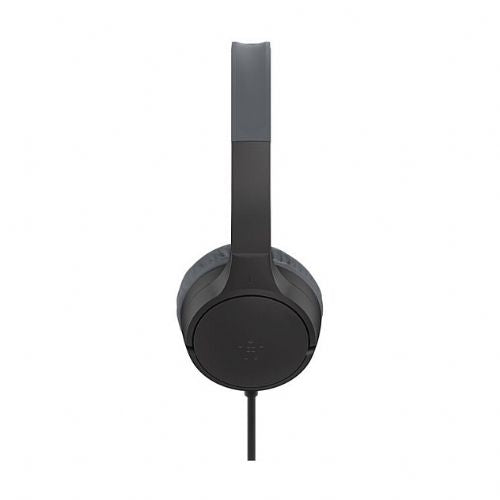 Belkin SoundForm žične otroške slušalke na ušesa, črne. AUD010hqBK
