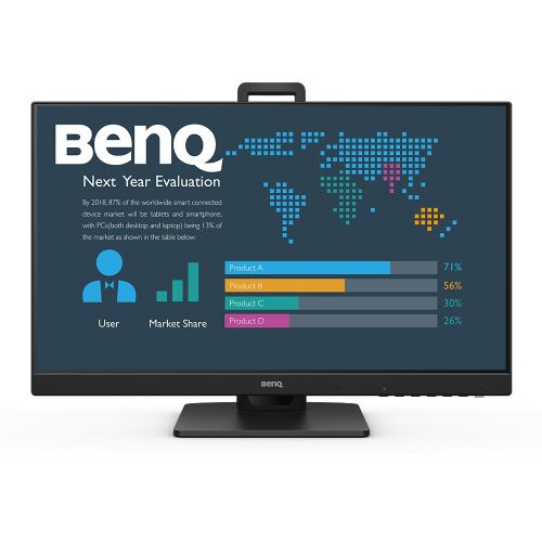 Monitor BenQ BL2486TC 60,5 cm (23,8"), 1920 x 1080 FHD, 16:9, IPS, 250 cd/m2, 5 ms, crni