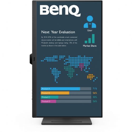 Monitor BenQ BL3290QT 60,5 cm (23,8"), 1920 x 1080 (FHD), IPS, 250 cd/m2, 5 ms, 16:9, DP, USB-C, HDMI