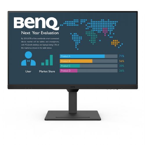 Monitor BenQ BL3290QT 60,5 cm (23,8"), 1920 x 1080 (FHD), IPS, 250 cd/m2, 5 ms, 16:9, DP, USB-C, HDMI