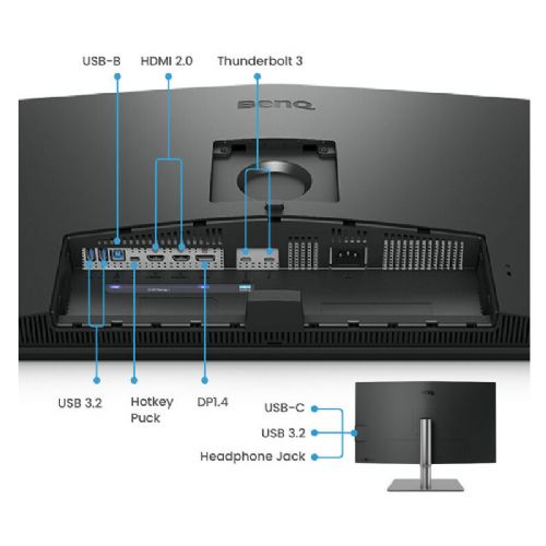Monitor BENQ PD3225U 80cm (31,5") 4K IPS DP/HDMI/Thunderbolt MST KVM zvočniki profesionalni grafični