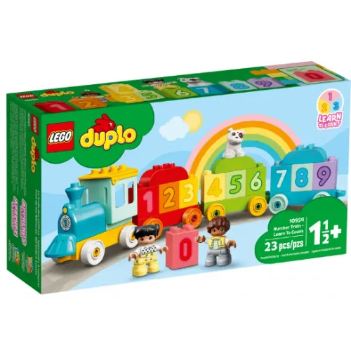 Kocke Lego Duplo®: Številski vlak – učimo se šteti (10954)