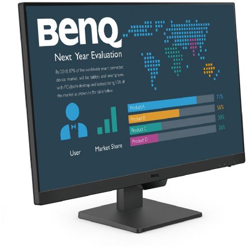 Monitor BenQ BL2790 68,8 cm (28"), 1920 x 1080 FHD, 16:9, IPS, 250 cd/m2, 5 ms, crni